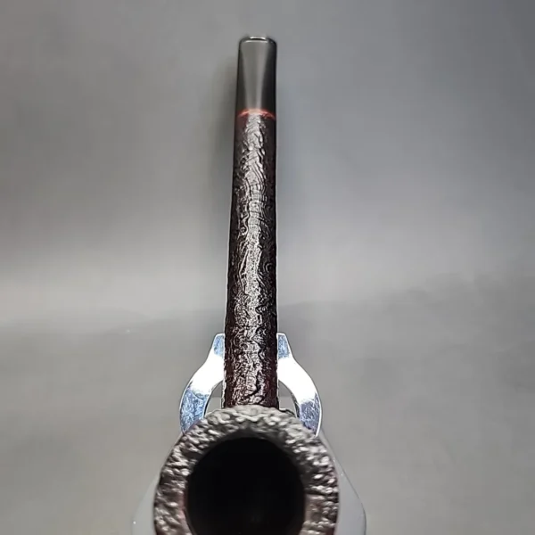 WO Larsen Sandblasted Canadian Estate Briar Pipe - Image 6