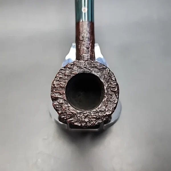 Ashton XXX Pebble Grain 216 Bent Pot Estate Briar Pipe [SOLD OUT] - Image 7