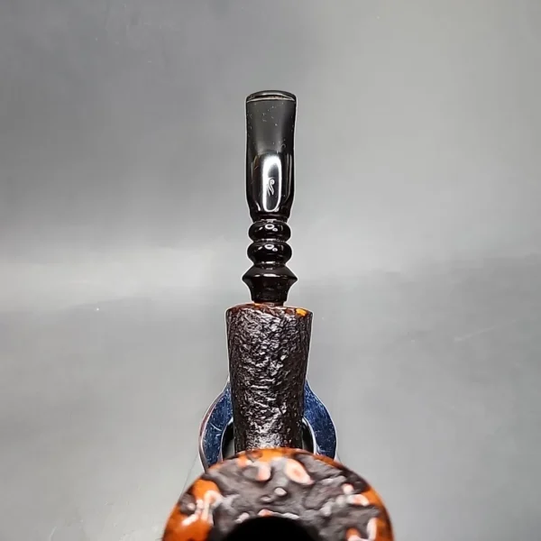Nording Handmade 4 Partially Sandblasted Freehand Estate Briar Pipe, Unsmoked [SOLD OUT] - Image 7