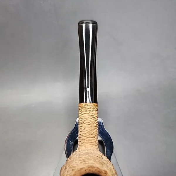 Savinelli Punto Oro Corallo Rusticated Straight Apple Estate Briar Pipe [SOLD OUT] - Image 7