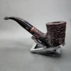 Gigi Unica 785 Rusticated Bent Dublin Estate Briar Pipe Unsmoked 9mm - Image 7