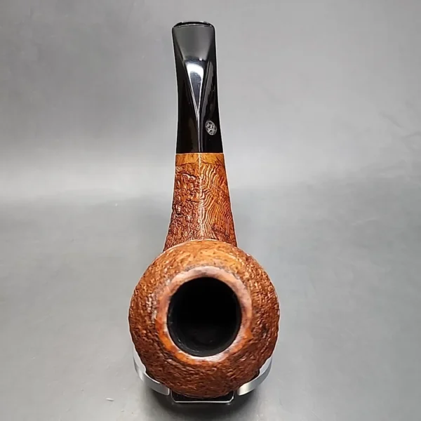 Mark Tinsky Tan Blast 5, Sandblasted Bent Bulldog Estate Briar Pipe [SOLD OUT] - Image 7