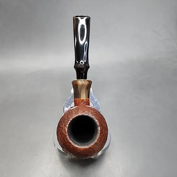 Jess Chonowitsch Sandblasted Acorn Estate Briar Pipe, Danish Estates [SOLD OUT] - Image 7