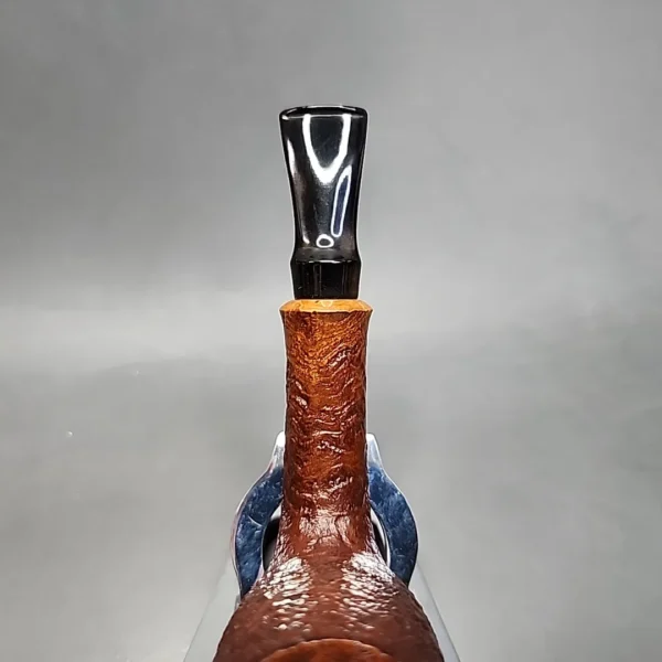 Jess Chonowitsch Sandblasted Bent Egg Estate Briar Pipe, Danish Estates [SOLD OUT] - Image 7