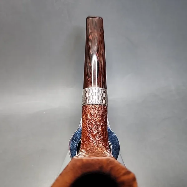 Ferndown Antique Bark 2 Star Panel Dublin, Estate Briar Pipe, English Estates [SOLD OUT] - Image 7