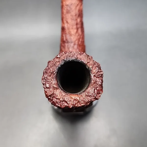 Savinelli Estella Large Rusticated Bent Brandy Estate Briar Pipe [SOLD OUT] - Image 7