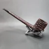 Brebbia Iceberg 800 Rusticated Canadian Estate Briar Pipe, Italian Estates - Image 8