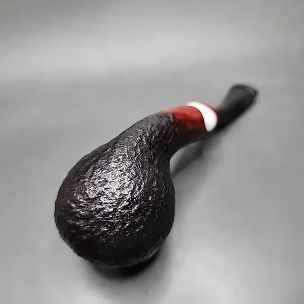 Nording 1997 Hunting Pipe Sandblasted Bent Brandy Estate Briar Pipe, Unsmoked [SOLD OUT] - Image 8