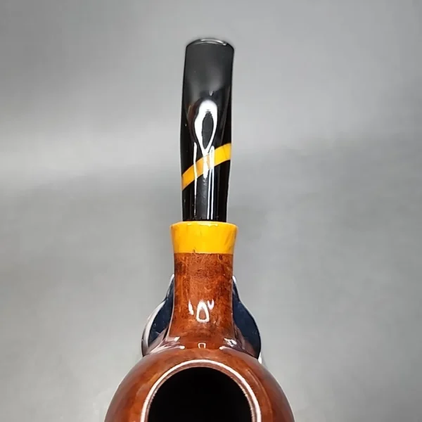 Chacom Richmond 410 Smooth Bent Brandy Estate Briar Pipe, Unsmoked [SOLD OUT] - Image 8