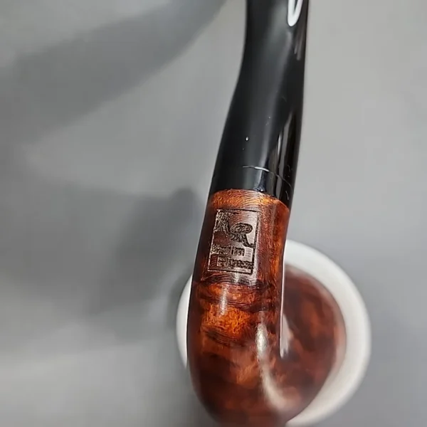 Karim Smooth Calabash Handmade Briar Pipe, New - Image 8