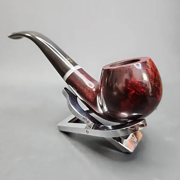 BBB Filter Deluxe D Smooth Bent Apple Estate Briar Pipe, Unsmoked, 6mm [SOLD OUT] - Image 8
