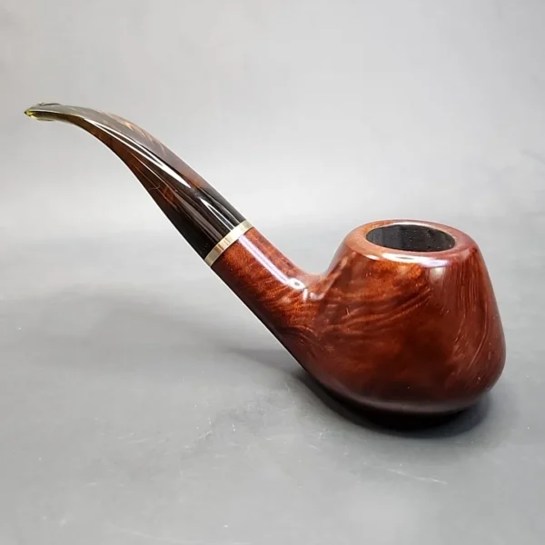 Vauen 3939 Smooth Bent Volcano Sitter Estate Briar Pipe, Unsmoked, 9mm [SOLD OUT] - Image 8