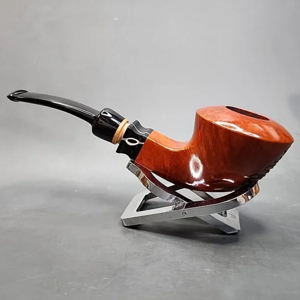Vauen B453 Smooth Bent Dublin Estate Briar Pipe Unsmoked 9mm [SOLD OUT] - Image 8