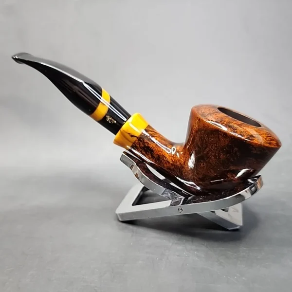Chacom Richmond 266 Smooth Bent Dublin Estate Briar Pipe, Unsmoked [SOLD OUT] - Image 8