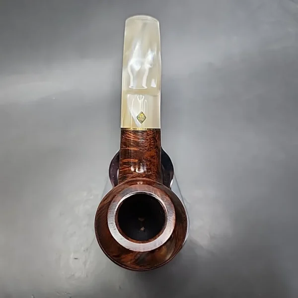 BBB Tortoise 765 Smooth Bent Estate Briar Pipe, Unsmoked [SOLD OUT] - Image 7