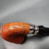 Mastro De Paja Unica Sandblasted Bent Billiard Estate Briar Pipe, Unsmoked, 9mm [SOLD OUT] - Image 8