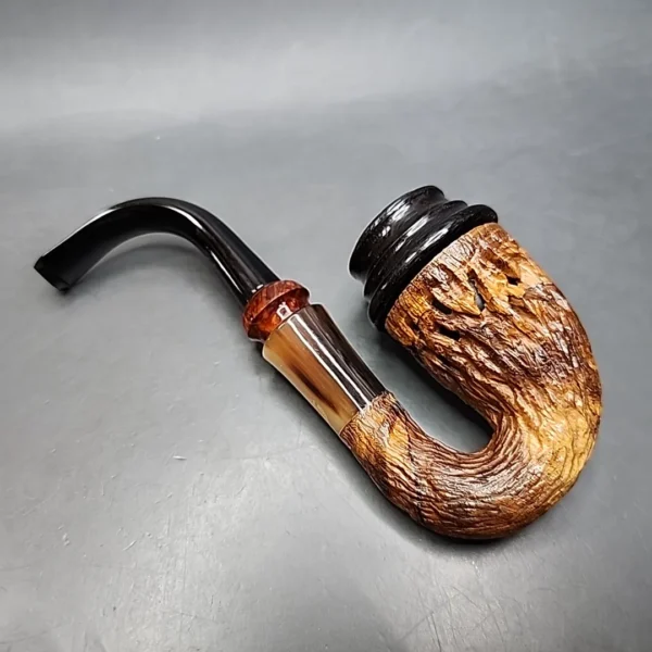 Mutcat Pipes Calabash Handmade Pipe, New - Image 8