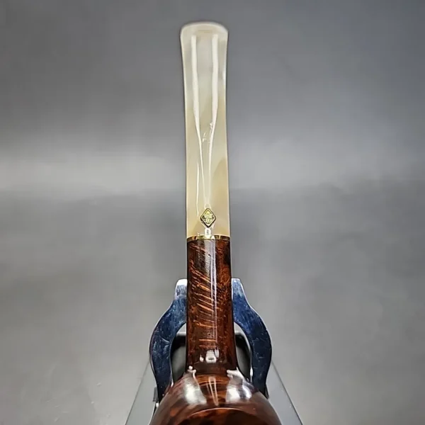 BBB Tortoise 603 Smooth Straight Billiard Estate Briar Pipe, Unsmoked [SOLD OUT] - Image 8