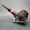 Vauen by Barontini 512 Rusticated Straight Brandy Estate Briar Pipe, Unsmoked, 9mm - Image 9