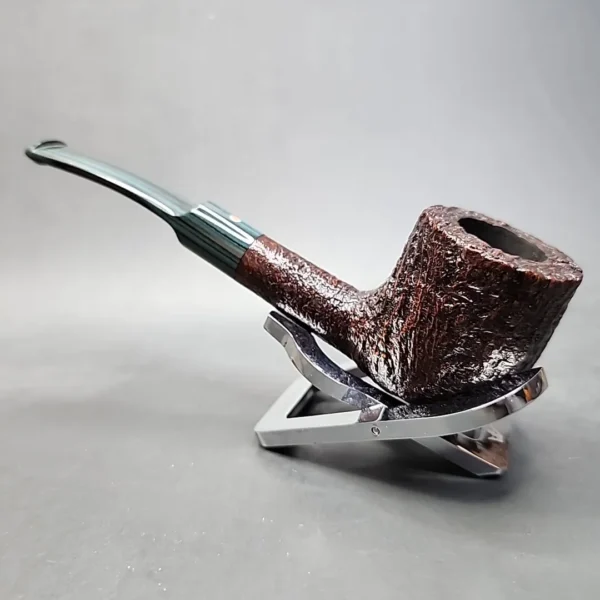 Ashton XXX Pebble Grain 216 Bent Pot Estate Briar Pipe [SOLD OUT] - Image 9