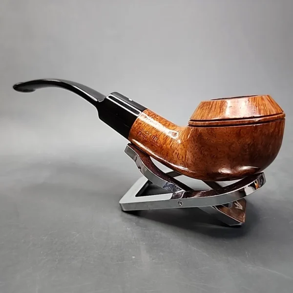 1980 Dunhill Root Briar 42083 Smooth Bent Rhodesian Estate Briar Pipe [SOLD OUT] - Image 9