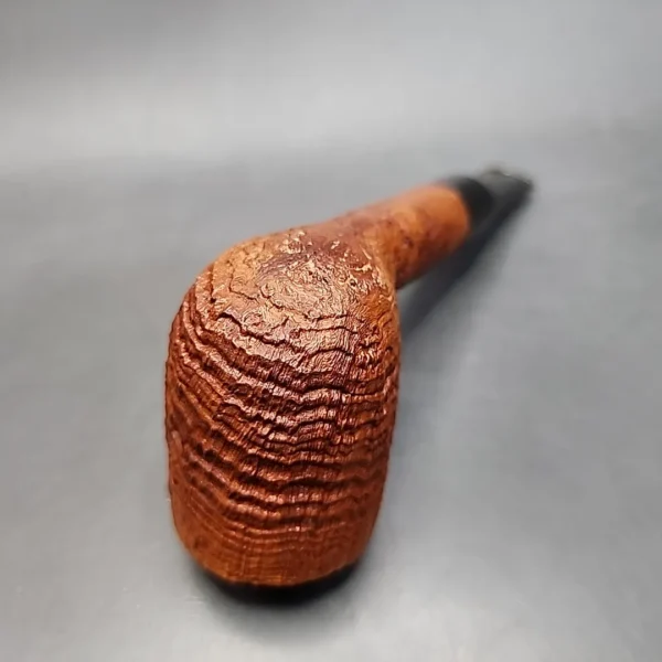 Bill Taylor Ashton Old Church XXX Sandblast Saddle Billiard Estate Briar Pipe [SOLD OUT] - Image 9