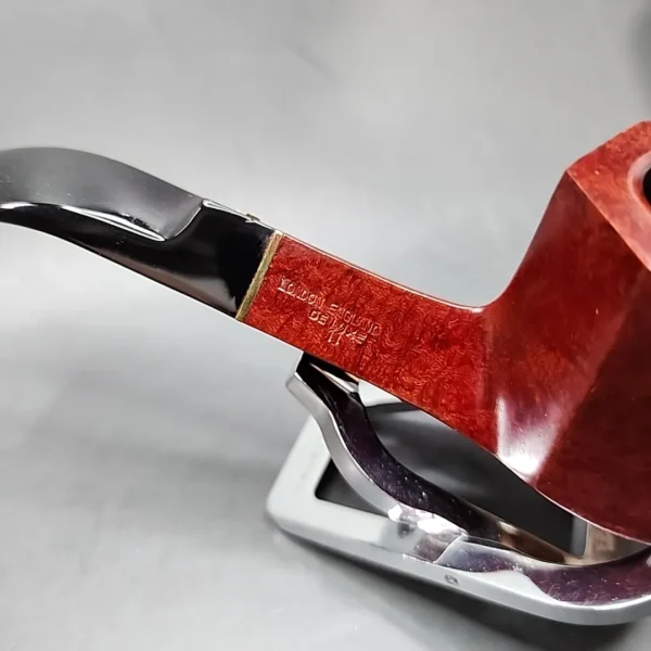 BBB Facet 11 Smooth Panel Brandy Estate Briar Pipe, Unsmoked - Image 9