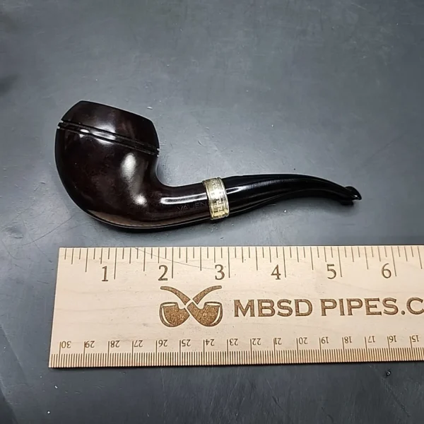 Vauen De Luxe 08 Bent Rhodesian Estate Briar Pipe, Unsmoked, 9mm [SOLD OUT] - Image 9