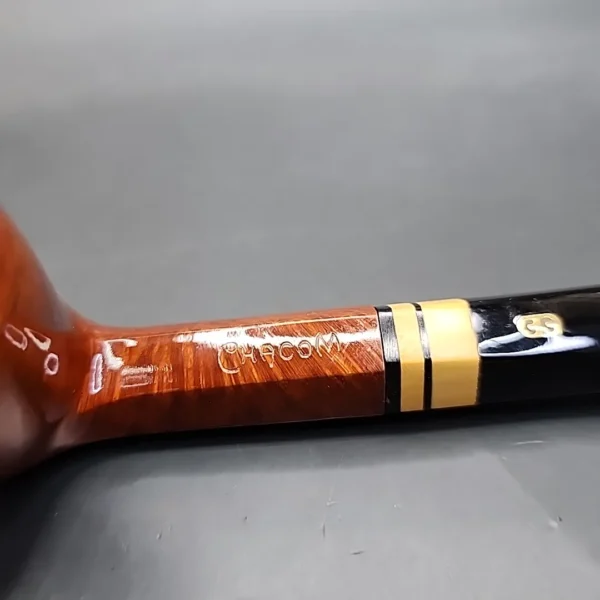 Chacom Hexagone 859 Smooth Panel Pear Estate Briar Pipe, Unsmoked [SOLD OUT] - Image 9