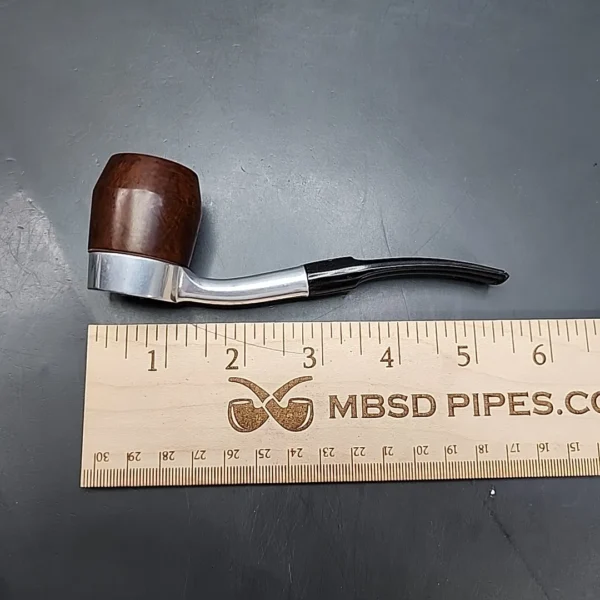 BBB Peacemaker 4 Metal and Briar Estate Briar Pipe, Unsmoked [SOLD OUT] - Image 9