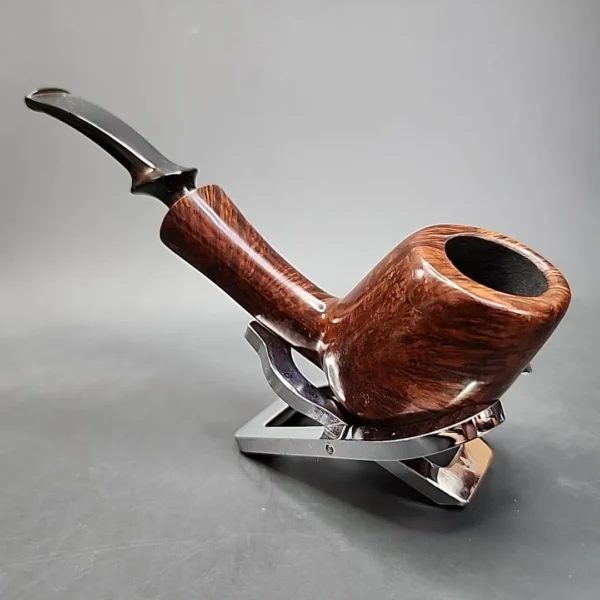 Preben Holm Deluxe Walnut Smooth Tulip Estate Briar Pipe, Danish Estates - Image 9