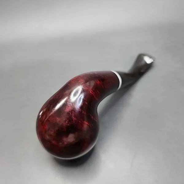 BBB Filter Deluxe D Smooth Bent Apple Estate Briar Pipe, Unsmoked, 6mm [SOLD OUT] - Image 9
