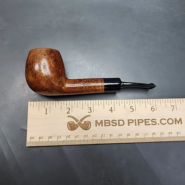 Gigi Giant Smooth Bent Apple Estate Briar Pipe, Unsmoked, 9mm [SOLD OUT] - Image 9
