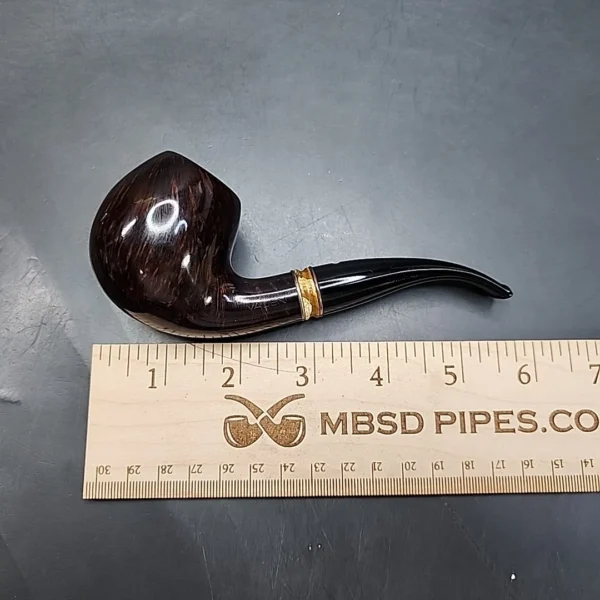Vauen Stone 04 Smooth Bent Apple Estate Briar Pipe Unsmoked 9mm [SOLD OUT] - Image 9