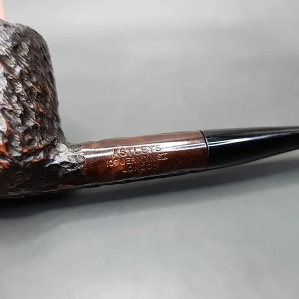 Astleys of London Rusticated Straight Billiard Estate Pipe, English Estates [SOLD OUT] - Image 9
