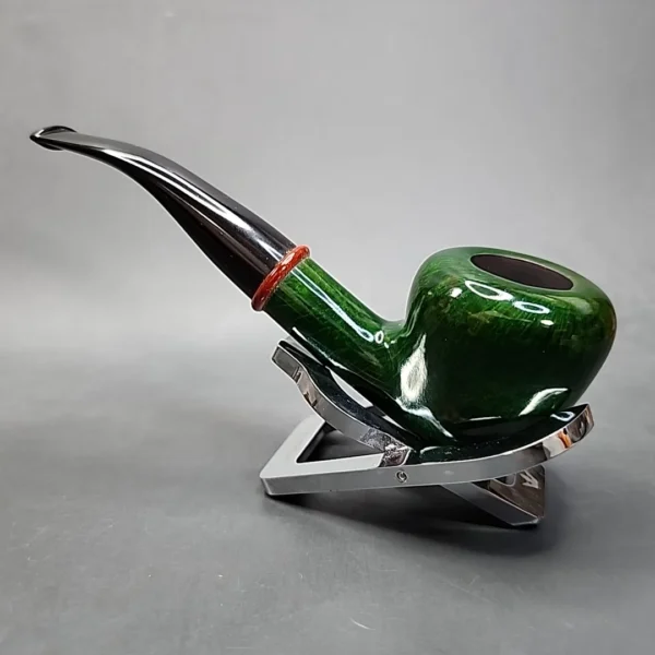 Chacom Trekking Smooth Bent Acorn Estate Briar Pipe, Unsmoked, 3 & 9mm [SOLD OUT] - Image 9