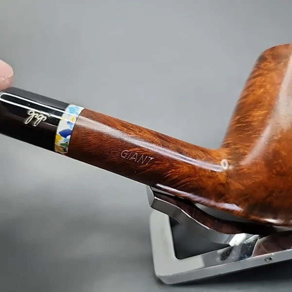 Gigi Giant Smooth Lovat Estate Briar Pipe, Unsmoked, 9mm [SOLD OUT] - Image 9
