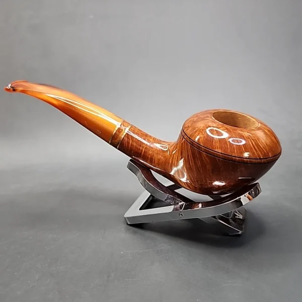 Chacom Corona 426 Smooth Bent Rhodesian Estate Briar Pipe Unsmoked - Image 9