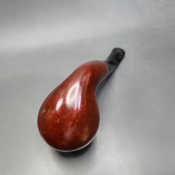 Vauen 3215 Smooth Bent Apple Estate Briar Pipe Unsmoked, 9mm - Image 9