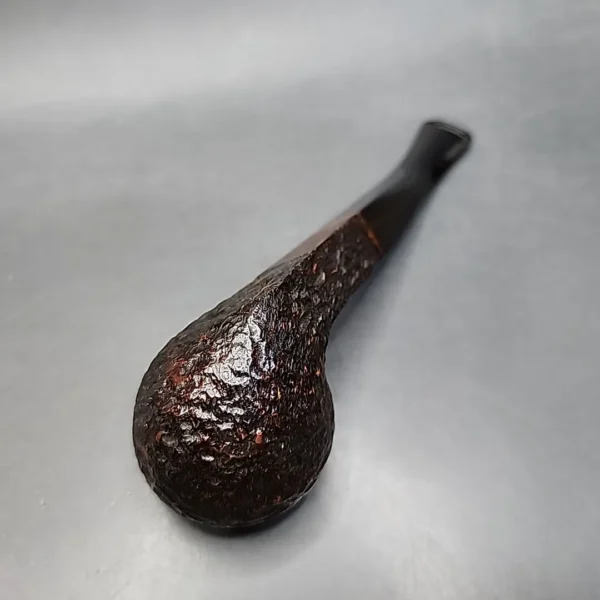 Astleys of London Rusticated Bent Bulldog Estate Briar Pipe - Image 9