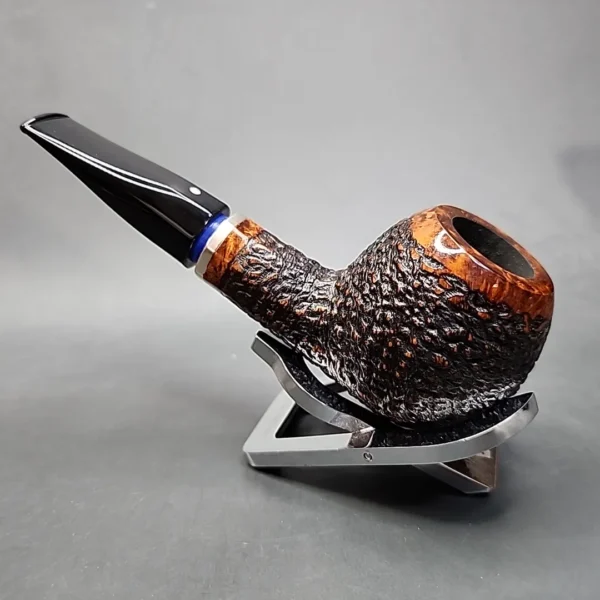 Vauen McRooty 412 Rusticated Straight Apple Estate Briar Pipe, Unsmoked, 9mm [SOLD OUT] - Image 9