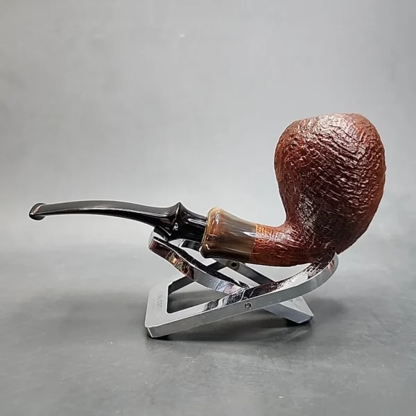 Jess Chonowitsch Sandblasted Acorn Estate Briar Pipe, Danish Estates [SOLD OUT] - Image 9