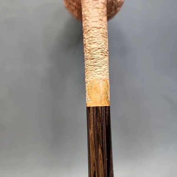 Pipe Tristan Rusticated Straight Cutty Handmade Briar Pipe, New - Image 9