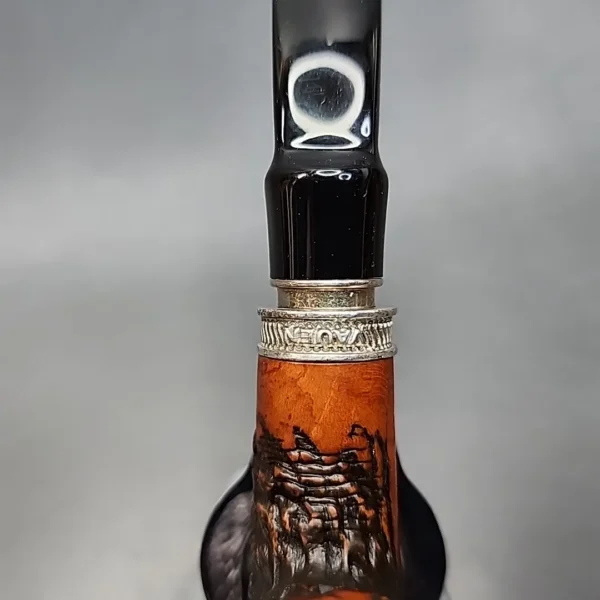 Vauen by Barontini 55 Rusticated Bent Dublin Estate Briar Pipe, Unsmoked, 9mm [SOLD OUT] - Image 9