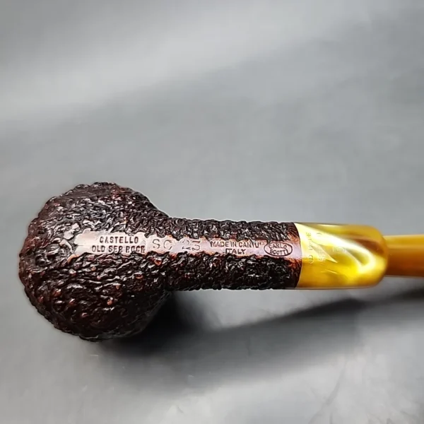 Castello Old Sea Rock SC 23 Apple Estate Briar Pipe, Italian Estates - Image 10