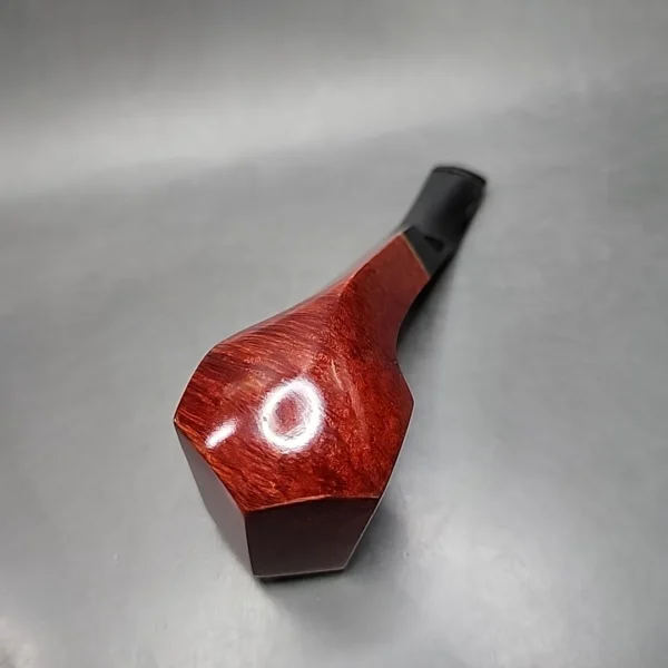 BBB Facet 11 Smooth Panel Brandy Estate Briar Pipe, Unsmoked - Image 10