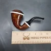 Karim Pipes Smooth Calabash Handmade Briar Pipe, New - Image 10
