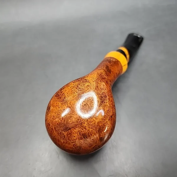 Chacom Richmond 410 Smooth Bent Brandy Estate Briar Pipe, Unsmoked [SOLD OUT] - Image 10