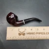 BBB Filter Deluxe D Smooth Bent Apple Estate Briar Pipe, Unsmoked, 6mm [SOLD OUT] - Image 10