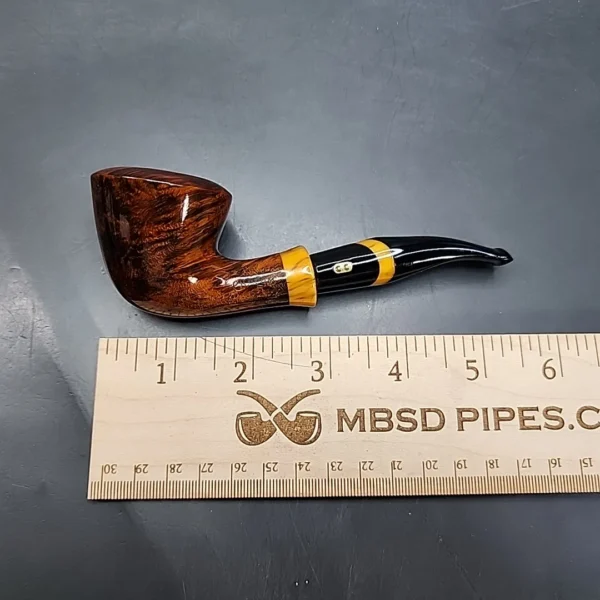 Chacom Richmond 266 Smooth Bent Dublin Estate Briar Pipe, Unsmoked [SOLD OUT] - Image 10
